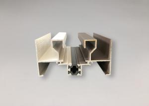 China Polishing Thermal Break Aluminum Profiles Heat Insulation 8 - 10 um Film Thickness factory