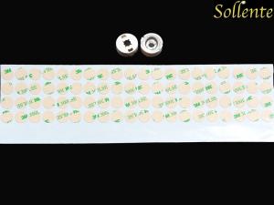China 13mm Round PMMA Led Optical Lens 45 Degree , CREE XTE Led Lens With Sticker factory