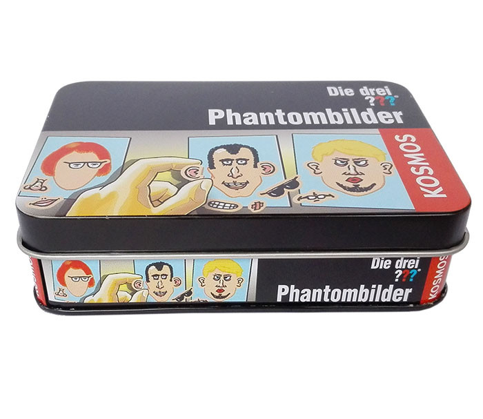 4 Color Print Chocolate Tin Box Clear Vanished Inside Metal Tinplate Case
