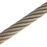 Tolerance ±1% Steel Grade Steel Galvanized Wire Rope for Elevator Equipment in