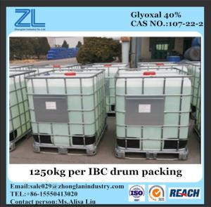 China liquid Glyoxal 40% factory