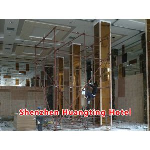 Aluminum Movable Partition Wall with 105CM Thickness STC Rating 42-56dB and Up