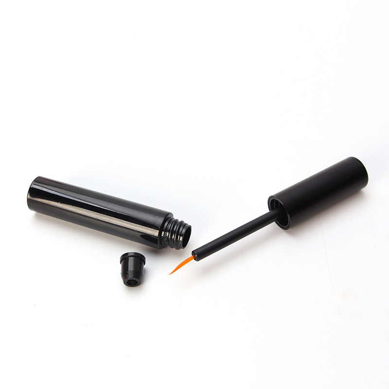 Acceptable OEM/ODM 10ml Customized Empty Rose Gold Eyelash Growth Serum Plastic PETG Bottle with Eyelashes Brush and Tube