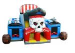OEM Bouncy Castle Assault Course , Blow Up Bounce House Hallowmas Theme
