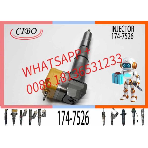 New 3412E Fuel Injector 174-7526 for 3412E Diesel Engines 232-1183 for Machinery Repair Shops232-1171 232-1173 198-6