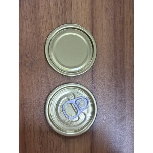 China #202 52.3mm Tinplate Can Lids TFS Hard Open  Coating Zinc plating/Tin plating/Chromium plating on sale