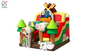China Factory Commercial Outdoor Farm Inflatable Dry Slide Inflatable Slides For Kids factory