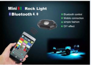 China 12v Bluetooth controller 9watt RGB rock light factory