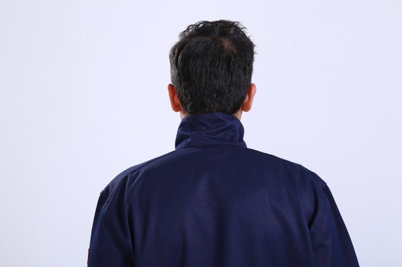 2 Side Pockets 280gsm Anti Static Workwear Fire Retardant Overall For Mining