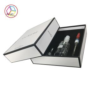 China White Two Pieces EVA Insert Cosmetic Gift Box For Perfume Packaging factory