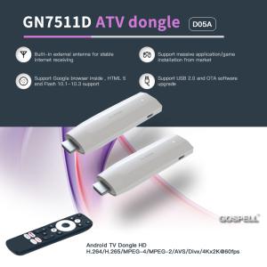 China Netflix Certified TV Stick S905y2 Quad Core Android 11 Smart TV Stick Google Certified TV Dongle factory