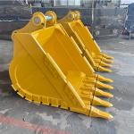 Oem Pc200 Pc210 Excavator Heavy Duty Rock Bucket Red Or Customer Required