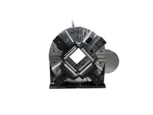 China 4 Jaw Pneumatic Rotary Chuck For Laser Tube Cutting Machine factory