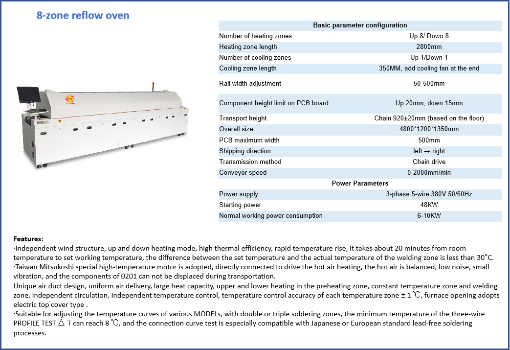 Automatic SMT Pick and Place Machine with 55000 CPH Speed 26 Feeders for 600x500mm PCB Assembly