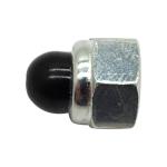 Hex Nuts Black Nylon Cap Head Hexagon Domed Nut DIN986 Plastic Insert Acorn Nut