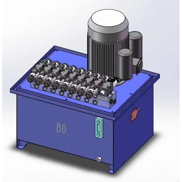Custom Hydraulic System Based On Drawings Samples For Metallurgical Engineering Machine