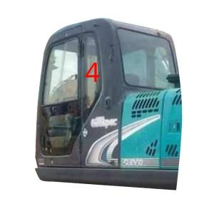 China SK-8 SK-6 SK230-6 Left Door Rear Windshield Glass Tempered factory