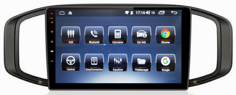 Ouchuangbo media player GPS radio for MG 3 support BT MP3 mirror link android 8.1 OS 4+64