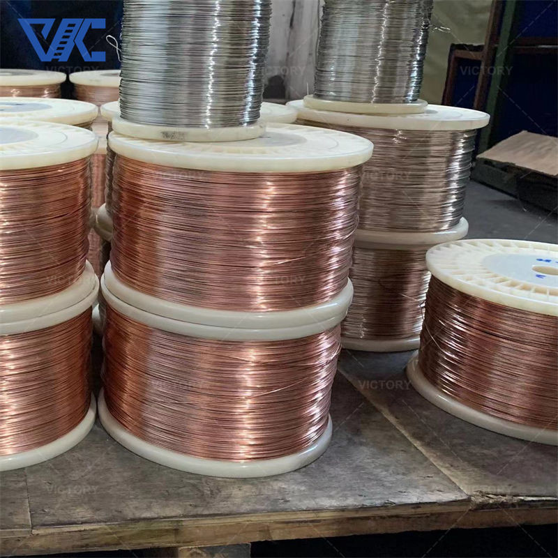 NC005 CuNi2 Copper Nickel Heating Resistance Wire Used For Electronic Components