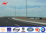 6M-12M height Street Light Pole degisn hot dip galvanized surface