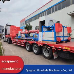 China 426-820mm 3LPE Internal &amp; External Blasting Coating Equipment factory