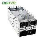 SFP Shell SFP2x2 Fiber Connector High-temperature LCP Fiber Cage DGKYDSFP2N3B230