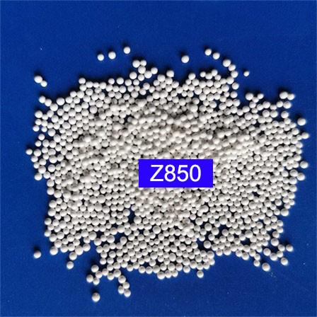 Non Ferrous AMS Ceramic Shot Peening Media Z850 Z600 Z425 For Engines And Wheel