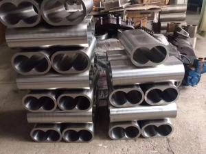 China Twin Screw Extruder Bimetallic Sleeve Liner / Bimetallic Bushing factory