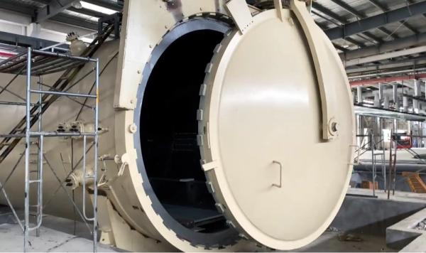 China Moisture Resistance AAC Autoclave For Lime Sand Bricks And Coal Ash Bricks factory