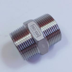 China AISI 304 ISO 49-1994(E) CL150 Stainless Steel Cast Threaded Hexagon Nipple factory