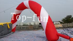 China Goodlooking Inflatable Rainbow Clolorful Arch For Advertising Or Event factory