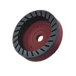 D150mm Internal Toothed Resin Wheel Bowl Shape Continuous Diamond Grinding Wheel