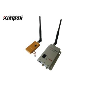 China Professional Security Analog Video Transmitter With 1500mW , 2KM Transmit Distance factory