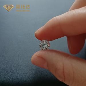 China DEF Color Polish Certified Lab Grown Diamonds Round Fancy Cut White factory