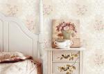 Flowers Damask Printing Concise European Country Style Wallpaper 0.53*9.5M