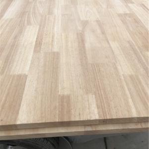 China Solid Rubber Wood Finger-Jointed Board for UV Tabletop 8mm-40mm Thickness 100-1220mm Width factory