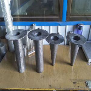 China Round Hole Punching 65mm Stainless Steel Filter Element Tube factory