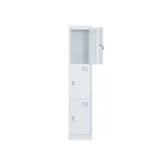 Morden 3 door wardrobe steel sports locker room bedroom furniture