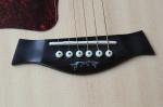 Ebony finggerboard 41-inch cutaway 916 natural wood color left handed acoustic