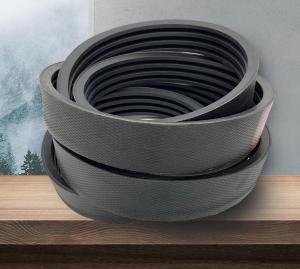 China Classical AUTO Transmission 3V Rubber Industrial Drive Belt Wrapped Customized factory