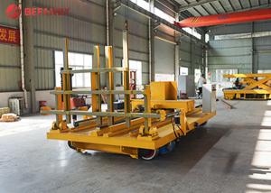 China 63t Industrial Rail Battery Transfer Cart Q235 20m / Min Low Voltage Rail factory