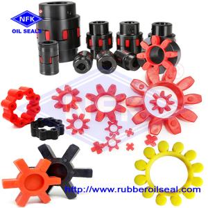 China Elastic Spider Rotex Shaft Flexible Jaw Coupling For Motor factory