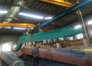 China Dredging River Long Reach Excavator Booms And Arm For Kobelco Excavators SK350 SK200 With Q550 Material steel factory