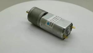 China 12v 30rpm 60rpm reduced gear dc motor electric motor gearbox with Extended Motor Shaft factory