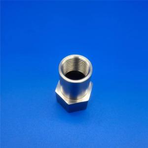 China L6 L18 Hydraulic Stainless Steel Hex Nipples Brass Hose Metric Straight Thread Fittings factory