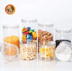 China Custom Packaging Wide Mouth Pet Spice Jar With Lid 1150ml factory