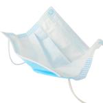 Anti Virus Non Woven Earloop Face Mask Moisture Absorbent Nosepiece