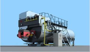 China Three Cycles Electric Condensing Boiler , Condensing Water Boiler Power Plant Easy Maintain factory