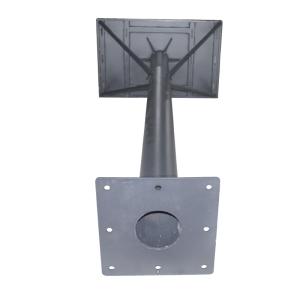 China Steel Floor Mount Upright Post Boltless Shelving Upright Posts 1000 Pounds Load Capacity factory