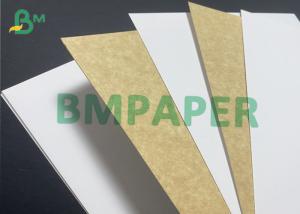 China 360gsm White Coated Kraft Board For Food Grade Boxes 31 X 43 35 X 47 factory